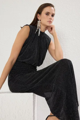 Schlichtes, ärmelloses Maxikleid für Damen, ideal für Abschlussfeiern, Ball und Abendveranstaltungen
