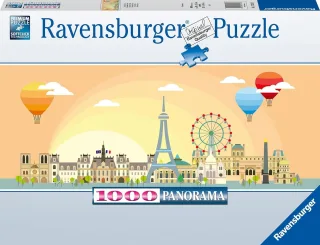 Ravensburger Puzzle 17393 - Ein Tag in Paris (altes Design) [1.000 Teile]