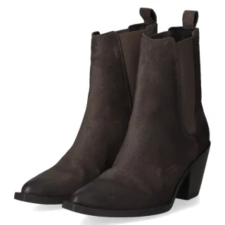 Apple of Eden Chelsea Boots - Gr. 36 - Grau - Rauleder