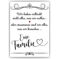 Tigerlino Poster Familie Kunstdruck Muttertag Mama Familien Poster Eltern Kinder