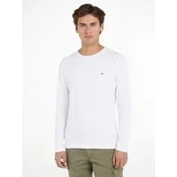 Tommy Hilfiger Langarmshirt STRETCH SLIM FIT LONG SLEEVE aus Baumwollstretch