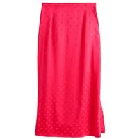 Next Midirock Jacquard-Satinrock mit Tupfen (1-tlg)