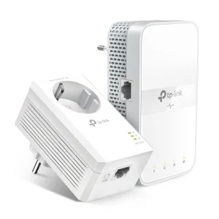 TP-LINK AC1200 AV1000 Gigabit WLAN Powerline Adapter Kit mit Steckdose | tl-wpa7617 kit | 1200 Mbit/s - IEEE 802.11a