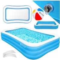 KESSER Schwimmbecken, Aufblasbarer Pool Familienpool für Kinder und Erwachsene