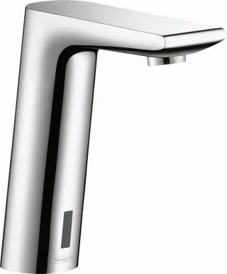 Hansgrohe Waschtischmischer Elektronik Metris S chrom Netzversion Kaltwasser, 31103000 31103000
