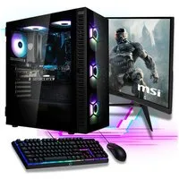 Meinpc Intel i9 mit RTX 5060 Gaming-PC-Komplettsystem (27,00", Intel Core i5 12900K, GeForce RTX 5060, 32 GB RAM, 0 GB HDD, 512 GB SSD, Gaming, Gamer, RGB)
