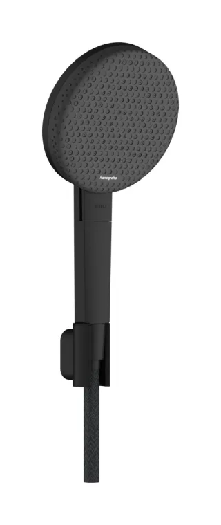 Hansgrohe Porterset Raindance Alive Select S 125 3jet EcoSmart m.Schl. 1600mm mattschwarz, 2461167 24611670