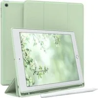 EAZY CASE Tablet-Hülle Penholder Smartcase für iPad 2017/2018 5./6. Gen. 9,7 Zoll, Klapptasche Anti-Kratz Smartcase Standfunktion Tabletcase Mint Grün