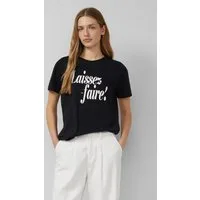 s.Oliver Kurzarmshirt T-Shirt T-Shirt mit Frontprint