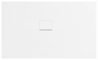 Villeroy & Boch Duschwanne Squaro Infinity (1590SQI2L) 1500x900x40mm Quaryl Stone White, UDQ1590SQI2 UDQ1590SQI2LVRW