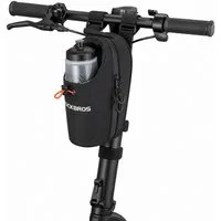 ROCKBROS Scootertasche Scootertasche Lenkertasche für E-Scooter & Fahrrad – Flaschenhalter, wasserabweisende Fahrradtasche 1,5L Stauraum, Scooter Zubehör