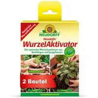 Neudorff Pflanzenstärkungsmittel Neudofix WurzelAktivator 40 g für 10L, 2 x 20g Beutel Natürlicher Wurzelaktivator für optimales, und schnelles Wurzelwachstum von Stecklingen und Jungpflanzen, aus natürlichen Rohstoffen, enthält Algenmehl