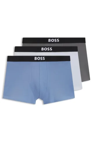 BOSS Menswear Black - Trunk 3P BOSS ONE Patterned - Gr. - L