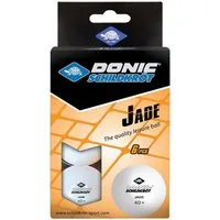 Donic Tischtennisball Jade Poly 40+ 6 Stück weiß, Tischtennis Bälle Tischtennisball Ball Balls