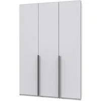 Wimex Kleiderschrank Mugano,in 5 Breiten,2 Höhen,2 Tiefen, viele Farben, Made in Germany (in Basic oder Premium Ausstattung) mit langen Griffen aus Metall, mit oder ohne Spiegel
