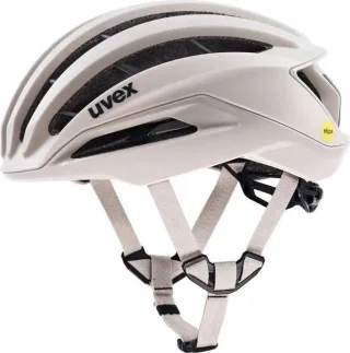 Uvex Surge Aero Mips Rennrad-Helm warm grey matt M (56-59 cm)