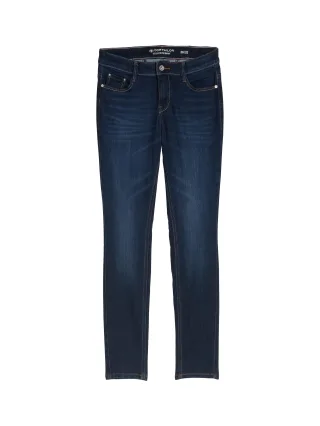 Tom Tailor - TTLUCIE SKINNY Jeans dark stone wash denim - Gr. - 32