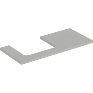 Geberit ONE Waschtisch-Platte, Ausschnitt links, für Aufsatzwaschtisch 505304007