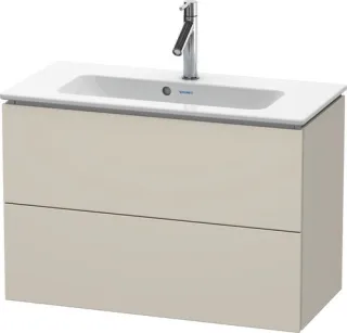 Duravit L-Cube Waschtischunterbau wandhängend Taupe Matt 820x391x550 mm - LC625709191 LC625709191