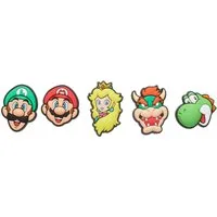 Crocs Schuhanstecker Jibbitz™ Super Mario (Set, 5-tlg., Kein Spielzeug. Nicht geeignet für Kinder unter 3 Jahren), zum individuellen stylen