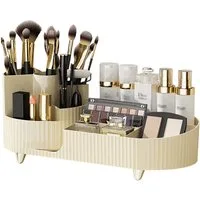 TUWENA Make-Up Organizer Kosmetik Make Up Organizer 360°Drehbarer Pinsel Organizer
