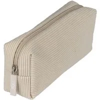 Werner Dorsch Federtasche Stiftmäppchen Cord beige 23x5x9,5cm