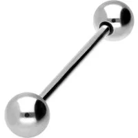 PIERCINGLINE Brustwarzenpiercing Chirurgenstahl Barbell (Barbells, 1-tlg)