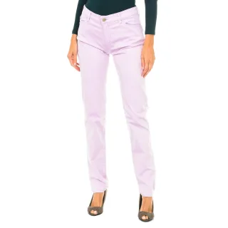 Lange Hose aus Stretchgewebe 3Y5J18-5NXXZ Frau