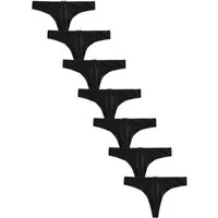 Next String Tanga-Slips mit hohem Baumwollanteil, 7er-Pack (7-St)