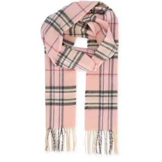 Halsüberkopf Accessoires - Cashmink Schal Karo 30x180cm rosé - Gr. - OS