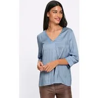 heine Klassische Bluse Satin-Bluse 3/4-Arm