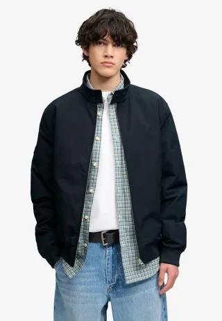 Superdry - Campus Gepolsterte Harrington-Jacke finster marineblau - Gr. - M