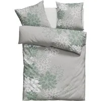 OTTO home Bettwäsche Susan in Gr. 135x200 oder 155x220 cm, Polycotton recycelt, 2 teilig, in verschiedenen Qualitäten, romantische Bettwäsche mit Blumen
