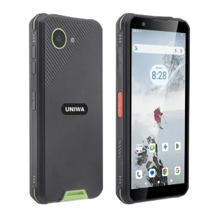 UNIWA F999 Mini 5.33 inch 4GB RAM 64GB ROM Dual SIM Card Android 16.0 NFC 5000mAh Facial ID Unlock IP68 Waterproof Uniso