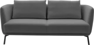 SCHÖNER WOHNEN-Kollektion 2,5-Sitzer "Pearl, hochwertig und komfortabel, - 5 Jahre Hersteller-Garantie" auch in Bouclé, Maße (B/H/T): 190/71/91 cm, Füße Metall