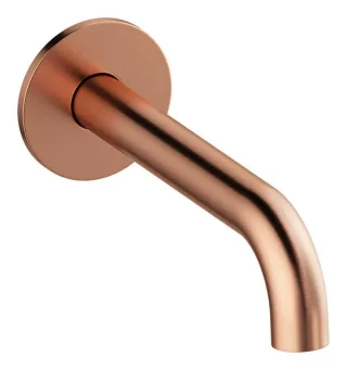 Damixa Badewanne Auslauf 180 mm, Kupfer gebürstet PVD, 484838700 484838700
