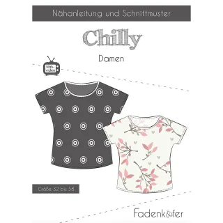 Fadenkäfer Schnitt "Shirt Chilly" für Damen