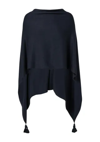 comma - Indoor-Poncho blau - Gr. - ONESIZE