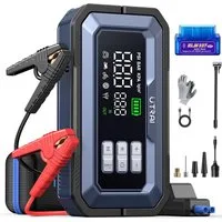 UTRAI 26800mAh 7000A Starthilfe Powerbank, 18W Schnellladung Starthilfegerät 26800 mAh, 2000 Lumen LED, Jump Starter Powerbank mit DC 160W-Ausgang