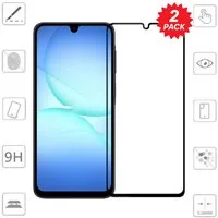 Wigento Handyhülle Für Samsung Galaxy A17 5G / 4G 2x 3D Full 9H 0,3mm Hart Glas, Spar Set 3D Full Display Schutz Glas