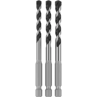 Bosch PRO HEX-5 Bohrer 5,5x100, 6x100, 7x100 mm, 3-teiliges Set - 2608707006