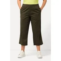 Ulla Popken 7/8-Hose 7/8-Hose Ruby geformtes Knie gerades Bein