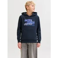 Jack & Jones Junior Kapuzensweatshirt JJELOGO SWEAT HOOD 2 COL AW25 NOOS JNR