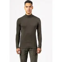 LIVING CRAFTS Rollkragenpullover HELGE GOTS zertifiziert