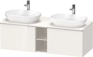 Duravit D-Neo Konsolenwaschtischunterbau wandhängend Weiß Hochglanz 1400x550x459 mm - DE4950B1022000 DE4950B10220000