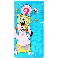 United Labels® Strandtücher Spongebob Schwammkopf Strandtuch Badetuch Handtuch 120 x 60 cm