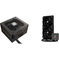MARBLEBRON II 850W + Liqmax IV 240 mm Bundle, Set schwarz, 850 Watt