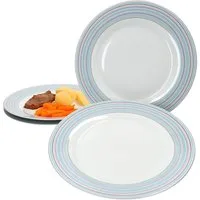 Ritzenhoff & Breker Speiseteller 4er Set Speiseteller Doppio Circle 27cm Ritzenhoff & Breker - 403046
