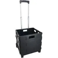 Trend Line Einkaufstrolley TrendLine Transport Trolley faltbar mit Zugstange