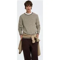 ONLY & SONS Strickpullover ONSERIC REG 12 STRUC CREW KNIT Baumwolle, regular fit